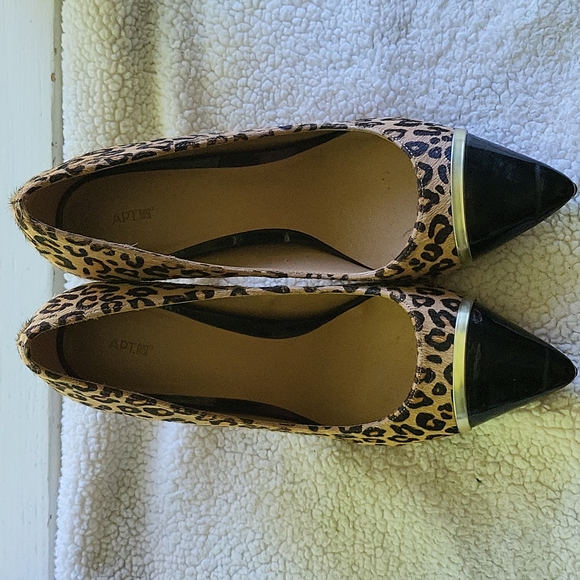 Apt. 9 Leopard Heels - Picture 2 of 8
